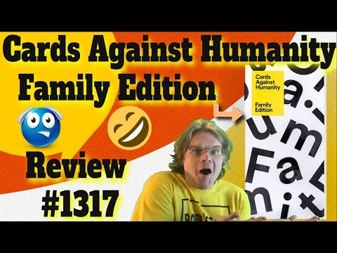 Bower's Game Corner #1317: Cards Against Humanity: Family Edition *The Classic Card Game Spinoff*