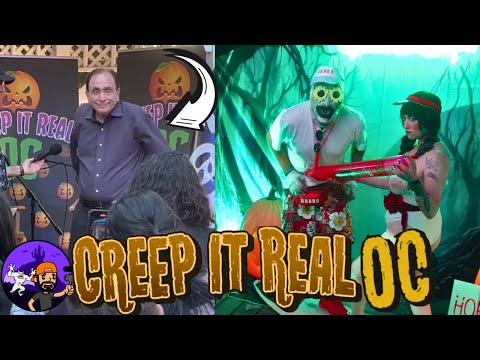 CREEP IT REAL OC 2025 | RL Stine, Spooky Vendors | Largest Halloween Event in Orange County