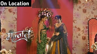 Download lagu Mannat || on location || Manaant karegi Vikrant ki mahandi mai dance, Mallika chalegi ghatiya chaal mp3