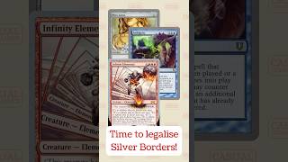 It's time we talk about unbanning silver border cards in Commander again. #MTG #Commander