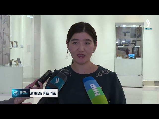 В Астане открылась выставка ко Дню защитника отечества и Дню победы