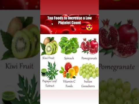 platelets cound increasing top foods