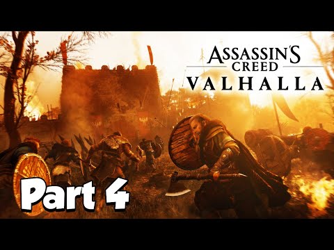Assassin's Creed Valhalla Full Gameplay Walkthrough (Part 4) - Male Eivor, Crowning a King