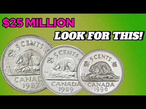The Most Valuable Canadian 5-Cent Coins! Rare Nickels Worth BIG MONEY  Canada 5¢ Coin Guide