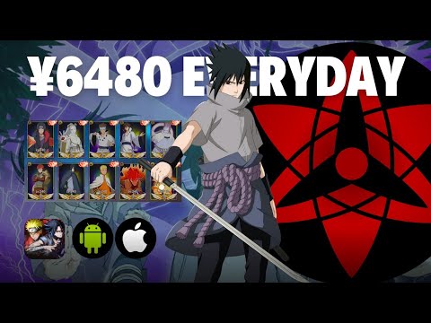 NARUTO CHAKRA ENG X7GAME FREE ¥6480 EVERYDAY, SP+ NINJAS, ALL CODES & MORE