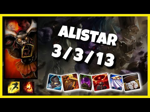 Alistar 10.25 Gameplay Challenger Replay S11 Support (3/3/13) - BR