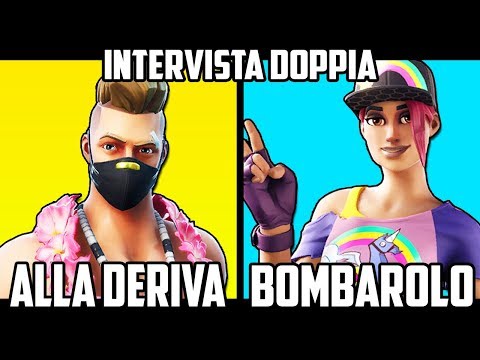 ALLA DERIVA e BOMBAROLO LUCENTE Sono FIDANZATI?! - INTERVISTA DOPPIA *Domande Scomode* Su Fortnite!