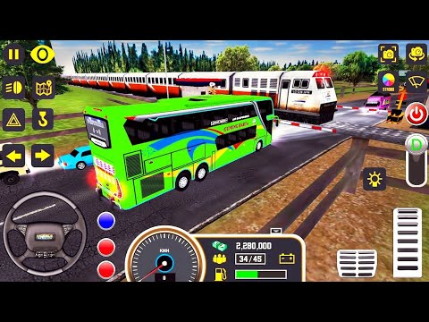 ! Locos Mobile Bus Simulator ! Drive from - ( Jogjakarta ) - Citra Adi Lancar bus ! Android Gameplay