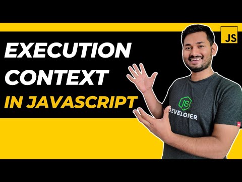 Execution Context In Javascript Explained In Depth The Complete Javascript Course Ep 30