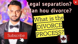 What is the divorce process in Canada? Special video for spouse visa holders.