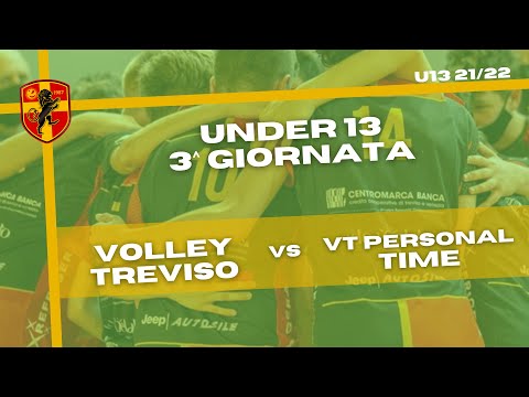 U13: VOLLEY TREVISO - VT PERSONAL TIME