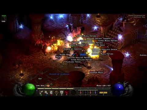 Diablo 2 Resurrected: New FoH/Holy Bolt/Holy Shock build Baal Run