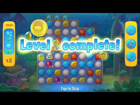 Fishdom Level 11931 - 11940 (First Try) + Mini Game 🐡