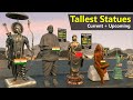 World Tallest Statues Size Comparison Upcoming Tallest Statues