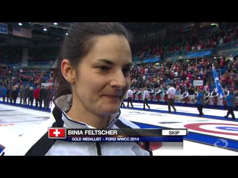 CURLING: CAN-SUI World Women's Chp 2014 PO Final - HIGHLIGHTS