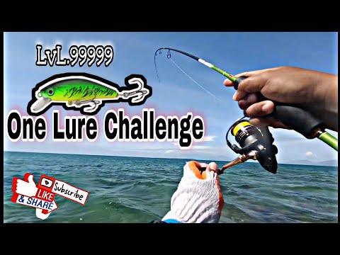 UL ep.22 One lure Challenge | Takam na Takam Sila Sa Pamain ko | Ultralight Fishing | Shore casting