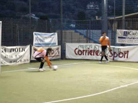 San Lorenzo SanVi - Bergamo C5 4-8 (il gol di Gacnik)