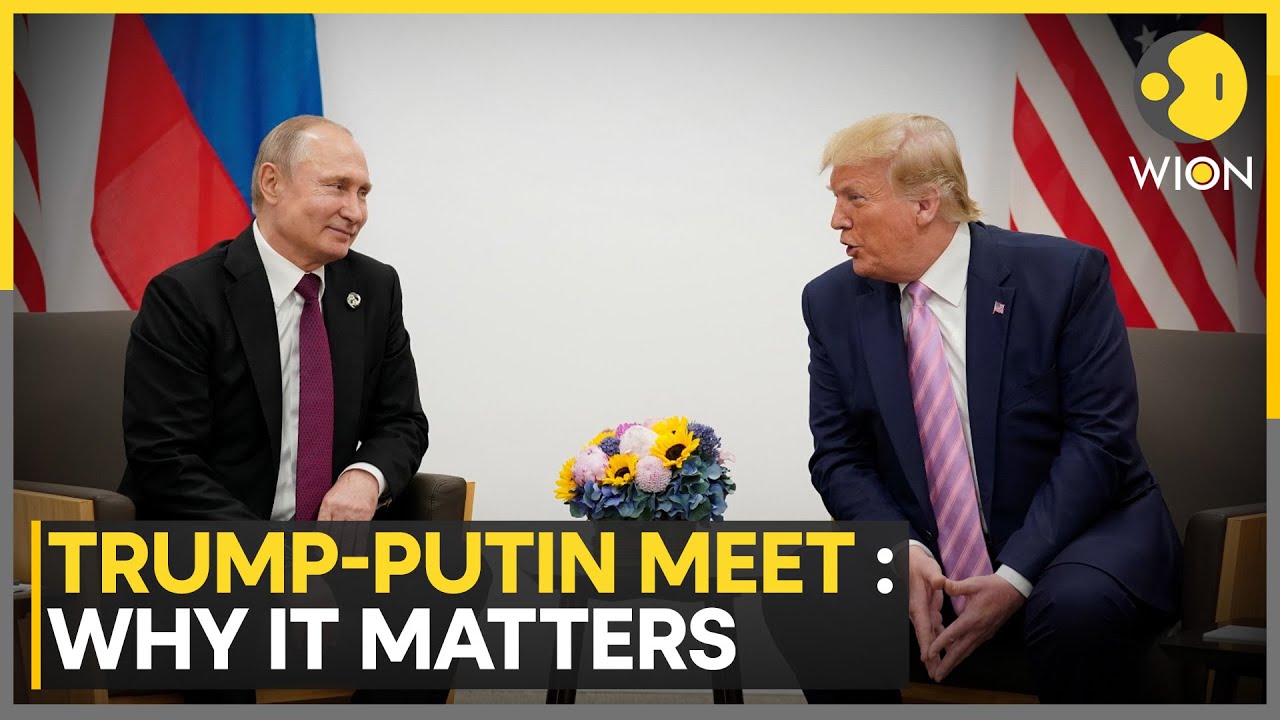Trump-Putin Meet: Why The Meeting Matters in Alaska? | WION