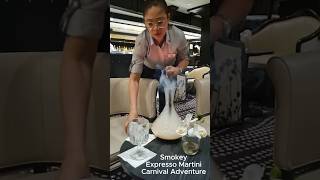 Smokey Expresso Martini aboard Carnival Adventure