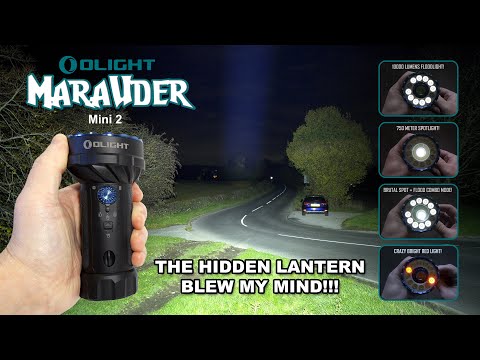 OLIGHT MARAUDER Mini 2 - 10,000 lumens 5 in 1 flashlight!