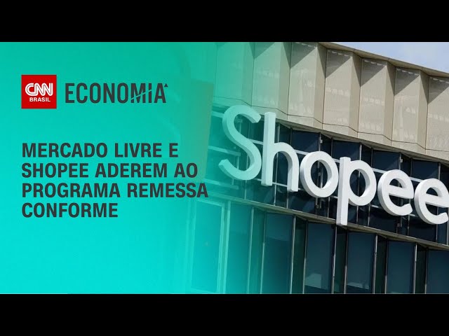 Mercado Livre e Shopee aderem ao programa Remessa Conforme | CNN PRIME TIME