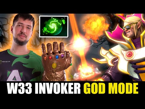W33 INVOKER OLD BUILDS Refresher + Vyse = GOD MODE!!