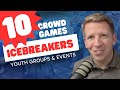 TOP 10 Insanely FUN Icebreakers And Crowd Games For Youth Group Games And Events Compilation Video