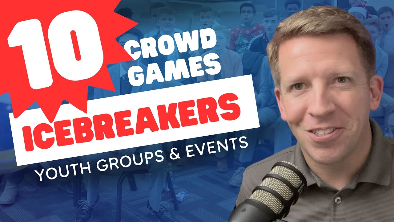 TOP 10 Insanely FUN Icebreakers and Crowd Games for Youth Group Games and Events - Compilation Video