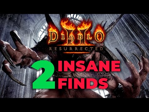 Diablo 2 Resurrected - Back 2 Back finds - Craziest luck!! My Holy Grail is Happy!