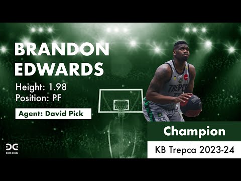 Brandon Edwards Trepca 2023 24 Highlights