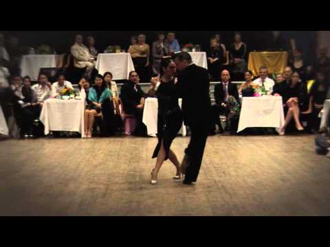  Natalia Hills  and  Gabriel Missé  are  dancing  to  the  tango  "  La Racha  "