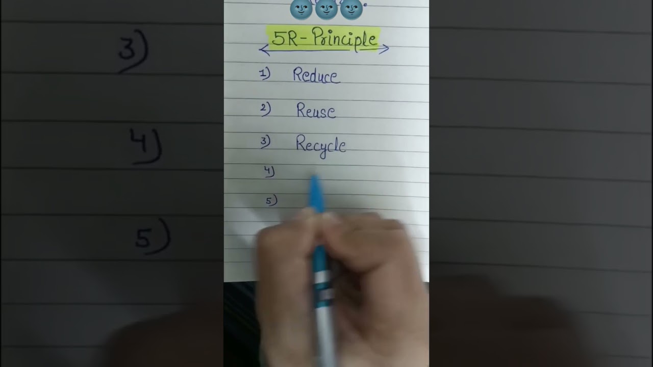 5R principle🌚