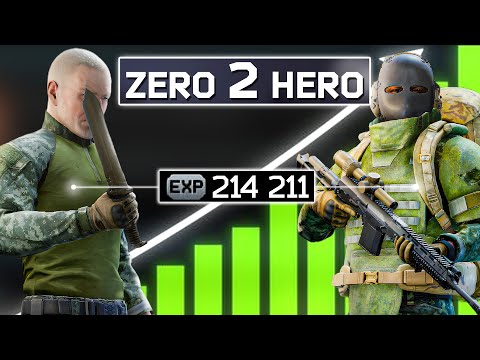 🔴 LIVE - ZERO TO HERO MAX XP CHALLENGE - ESCAPE FROM TARKOV