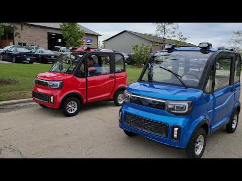 Electric Car Review Of The Coco Coupe LSV Low Speed Vehicle Golf Cart
