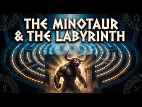 The Minotaur’s Labyrinth – The Dark Greek Myth of Theseus and the Red Thread