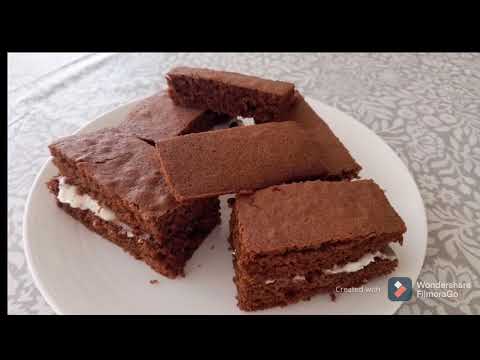 Chocolate cake sandwiches!