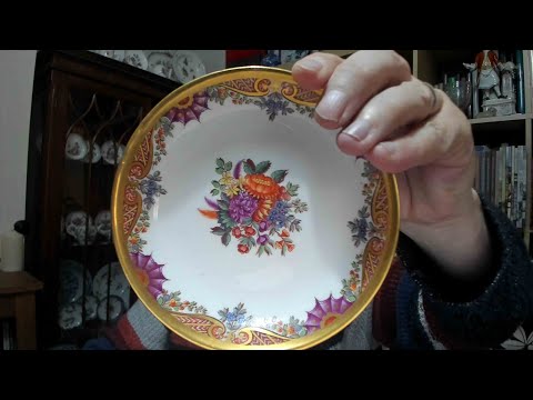 Hausmalerei saucer by Johann Friedrich Metzsch C. 1750