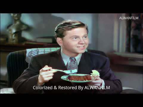 Babes on Broadway (1941) Colorized DEMO | Mickey Rooney