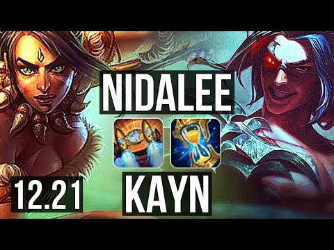NIDALEE vs KAYN (JNG) | 9/0/7, 72% winrate, Legendary | EUW Diamond | 12.21