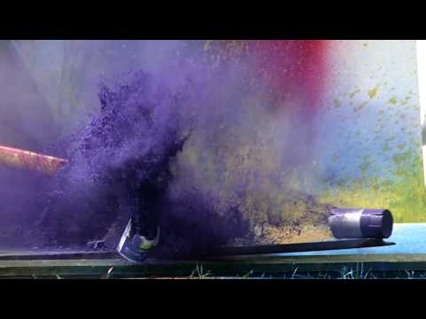 Exploding Spray Paint at 2500fps   The Slow Mo Guys cut version