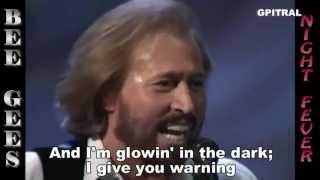 Bee Gees Night Fever lyrics - YouTube