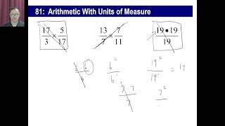 Saxon Math - 76 (4th Edition) - Lesson 81: Arithmetic With Units of Measure