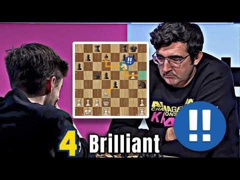 Dubov vs Kramnik | A Blitz Masterpiece – 4 Brilliant Moves!