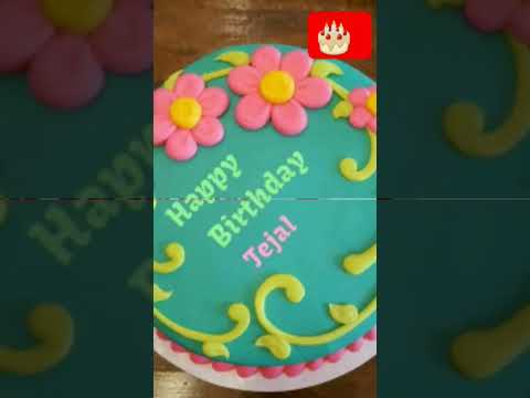 Happy Birthday Tejal ,Teju ,Tej , Happy Birthday to you Song and Whastp video status #happybirthday