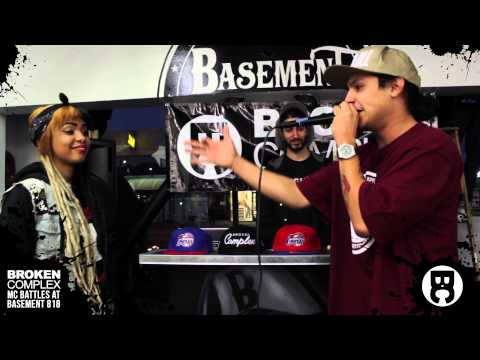 Julia vs. Self Provoked (Broken Complex MC Battles Dec 2013)