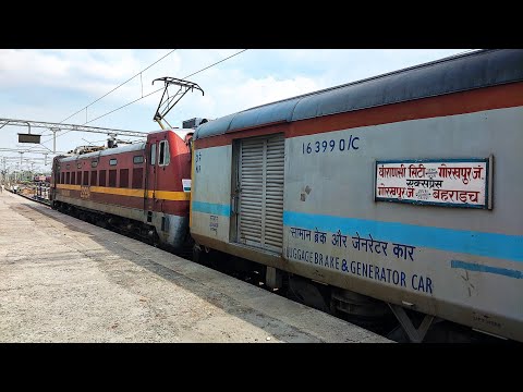 Brand New LHB 05132 Bahraich Gorakhpur Special Train Departed From Intiyathok Railway station
