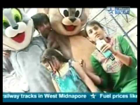 Harshad, Aditi & Dhriti on SBS   22nd March 2010 Tom & Jerry Segment 2