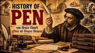 The History of Pen | पेन का इतिहास — एक छोटी सी चीज़ ने दुनिया कैसे बदल दी? #history