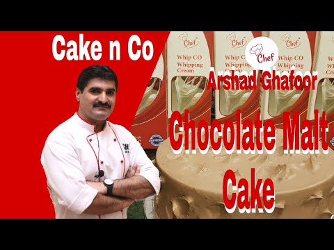 Chocolate Malt cake/ recipe by Cake n co