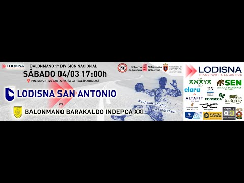 J 22 LODISNA SAN ANTONIO VS BALONMANO BARAKALDO INDEPCA XXI